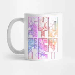 Sydney, Australia City Map Typography - Colorful Mug